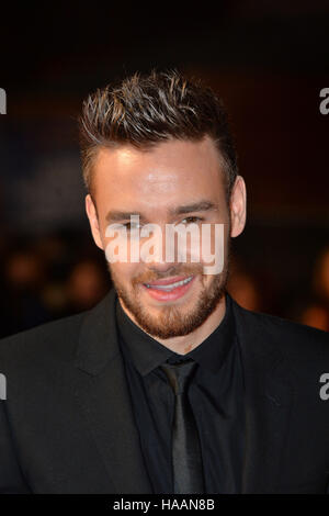 Liam Payne qui fréquentent le 'JE SUIS' vis Première mondiale à Odeon Leicester Square, Londres. ASSOCIATION DE PRESSE Photo. Photo date : lundi 28 novembre, 2016. PA SPORT Voir histoire de la vis. Crédit photo doit se lire : Matt Crossick/PA Wire. Banque D'Images