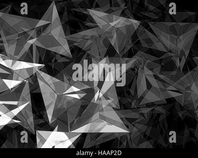 Résumé Contexte géométrique - image générée numériquement Banque D'Images