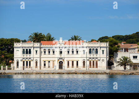 Villa de style oriental Institut Michel Pacha, basé sur un Palais turc sur le Bosphore, Tamaris La Seyne-sur-Mer Provence France Banque D'Images