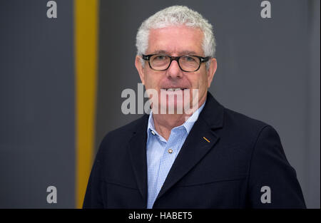 Munich, Allemagne. 29 Nov, 2016. Michael Hoelz, président de l'association des neiges Allemagne, photographié au cours d'une conférence de presse à Munich, Allemagne, 29 novembre 2016. Photo : Sven Hoppe/dpa/Alamy Live News Banque D'Images