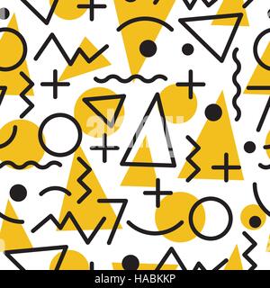 Abstract pattern géométrique uniforme minimale Illustration de Vecteur