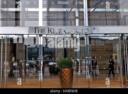 Le Ritz Carlton Palace Hotel Pudong Shanghai Chine Banque D'Images