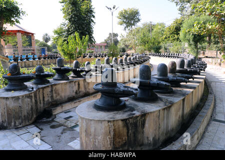 Le pèlerin hindou Dham Shivpuri Banque D'Images