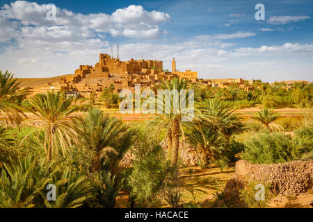 La kasbah de tifoultoute à Ouarzazate, Maroc province Banque D'Images