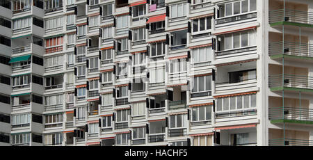 La façade de l'immeuble - architecture Banque D'Images