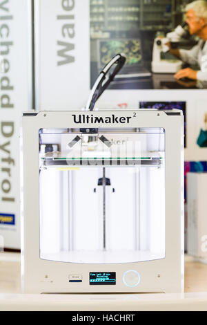 Une Ultimaker '2' de l'imprimante 3D Banque D'Images