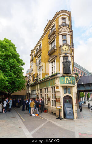 Le Blackfriar pub à Londres, Royaume-Uni Banque D'Images