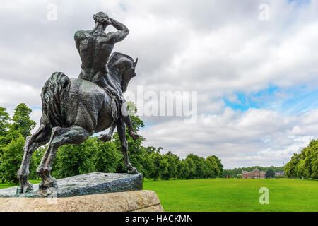 Sculpture en bronze, l'énergie physique à Kensington Gardens à Londres, Royaume-Uni Banque D'Images