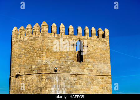 Tour de pont San Martin à Tolède, Espagne Banque D'Images