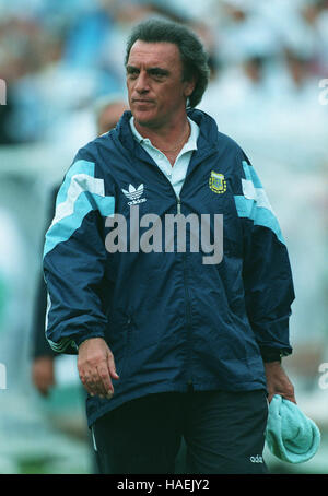 ALFIO BASILE FOOTBALL MANAGER DE L'ARGENTINE 21 Juin 1994 Banque D'Images