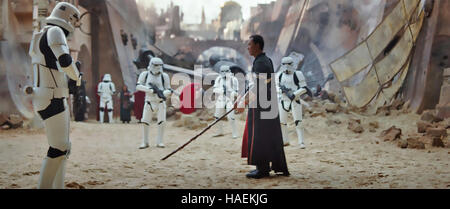 Un ROGUE : UNE HISTOIRE DE STAR WARS Lucasfilm 2016 production avec Donnie Yen Banque D'Images