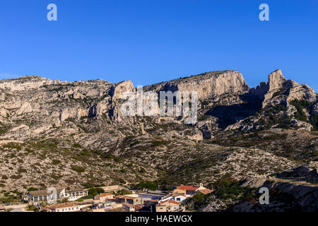 Marseille Les Goudes Bouches du Rhône 13 PACA France Europe // Le quartier des Goudes à MARSEILLE Bouches du Rhône 13 PACA France Europe Banque D'Images