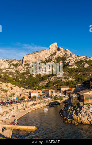 Marseille Callelongue Bouches du Rhône 13 PACA France Europe // Le district de Callelongue à MARSEILLE Bouches du Rhône 13 PACA France Europe Banque D'Images