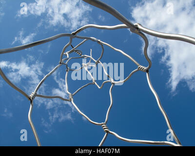 Détail de la sculpture prises à Barcelone, Espagne Banque D'Images