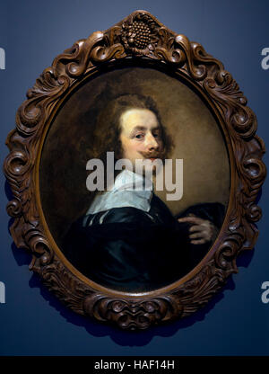 Autoportrait, par Anthony Van Dyck, 1635-1641, la Rubenshuis, Anvers, Belgique, Europe Banque D'Images