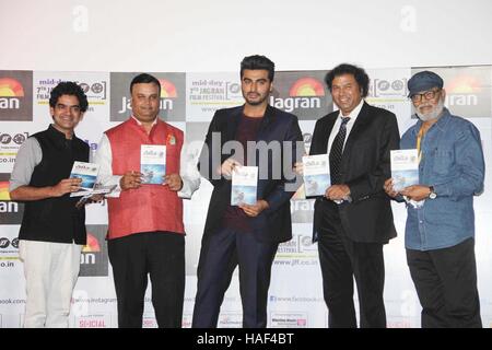 Mayank Shekhar Vinod Srivastava Sr Jagran GM Prakashan Arjun Kapoor Manoj Srivastava Jagran Ajay Brahmatmaj Dainik Jagran Mumba Banque D'Images