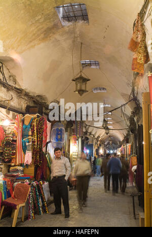 Souk al Madina à Alep, Syrie, avant qu'il a été en grande partie détruit pendant la guerre civile en Syrie. Banque D'Images