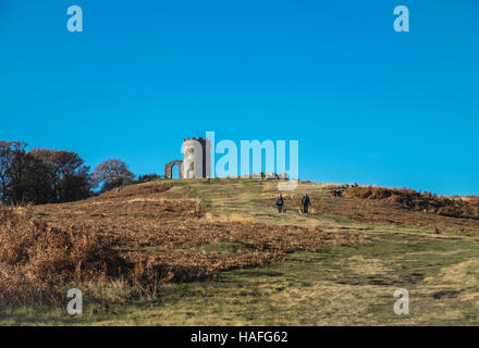 La folie connu comme 'le vieux John' est un repère bien connu situé dans Bradgate Park, Leicestershire, UK Banque D'Images