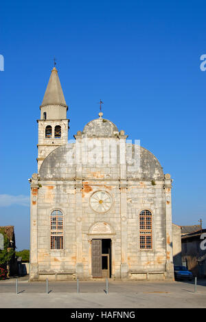 L'église paroissiale de l'annonciation à Marie, Svetvincenat Istrie, Croatie centrale, Europe Banque D'Images