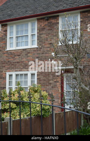 Forthlin Road Paul McCartney's Liverpool Accueil Petite enfance Banque D'Images