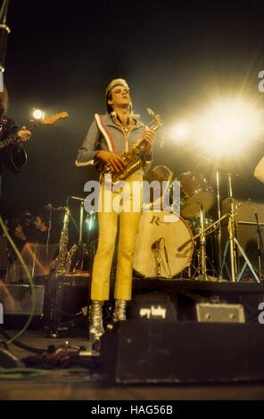 Roxy Music sur scène Philippe Gras / Le Pictorium Banque D'Images