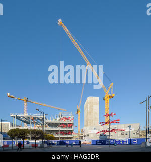 Construction de la BBC Cymru/Wales Cardiff siège 1er novembre 2016 Phillip Roberts Banque D'Images