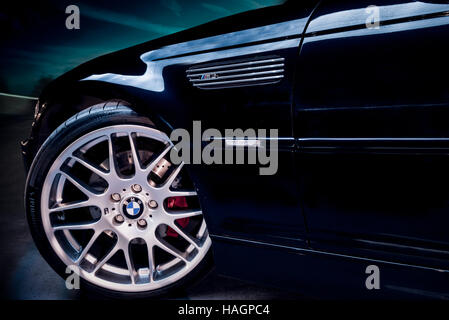BMW E46 M3 Cabriolet Banque D'Images