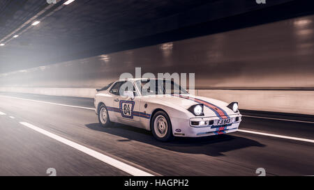 Porsche 944 Martini Banque D'Images