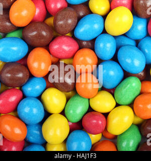 Arrière-plan coloré de confiseries au chocolat Banque D'Images