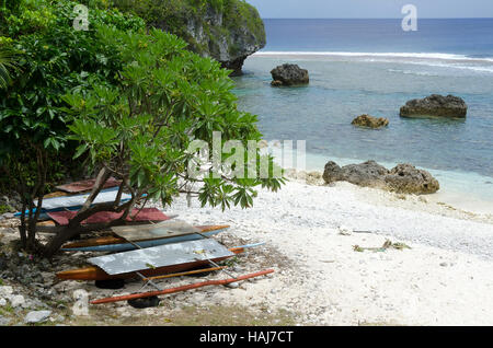Avatele, Niue, le Pacifique Sud, l'Océanie Banque D'Images