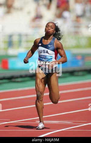 GAIL DEVERS USA Athènes Grèce 19 Août 2004 Banque D'Images