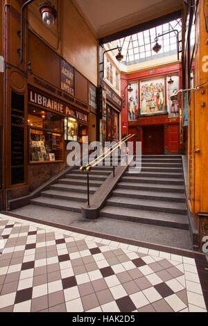 Passage Jouffroy à Paris, France. Banque D'Images