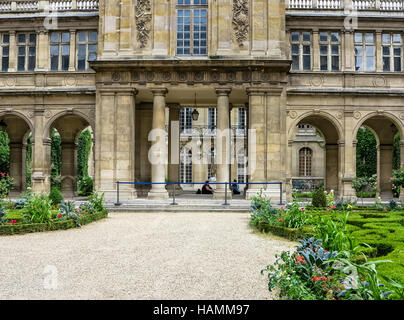 Paris- Le Musée Carnavalet, France Banque D'Images