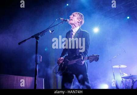 Bournemouth, Royaume-Uni. 09Th Dec 2016. Kula Shaker live à l'O2 Academy Bournemouth Crédit : Charlie Raven/Alamy Live News Banque D'Images