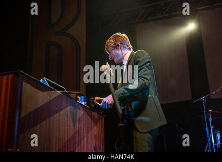 Bournemouth, Royaume-Uni. 09Th Dec 2016. Kula Shaker live à l'O2 Academy Bournemouth Crédit : Charlie Raven/Alamy Live News Banque D'Images