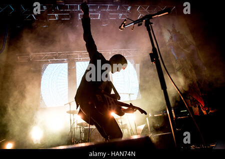 Bournemouth, Royaume-Uni. 09Th Dec 2016. Kula Shaker live à l'O2 Academy Bournemouth Crédit : Charlie Raven/Alamy Live News Banque D'Images