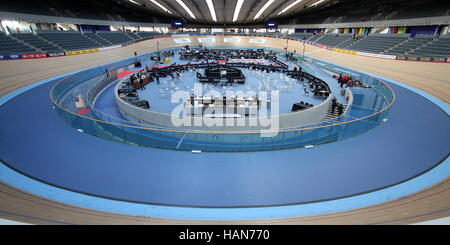 Londres, Royaume-Uni. 06Th Dec, 2016. Lee Valley VeloPark, Londres, Royaume-Uni. 3 décembre 2016.La voie de la révolution, de la série des Champions Tour 2 Crédit : Grant Burton/Alamy Live News Banque D'Images