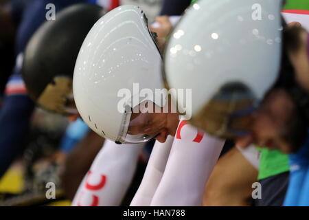 Londres, Royaume-Uni. 06Th Dec, 2016. Lee Valley VeloPark, Londres, Royaume-Uni. 3 décembre 2016.La voie de la révolution, de la série des Champions Tour 2. Credit : Grant Burton/Alamy Live News Banque D'Images