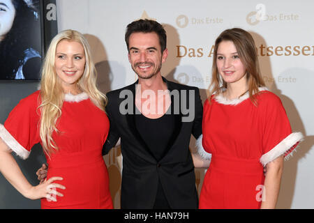 Munich, Allemagne. 09Th Dec 2016. Présentatrice TV Florian Silbereisen lors d'un repas pour célébrer l'avènement de Noël organisé par la chaîne allemande ARD à Munich, Allemagne, 02 décembre 2016. Photo : Felix Hörhager/dpa/Alamy Live News Banque D'Images