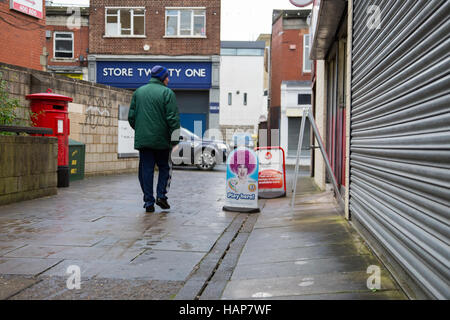 La Photographie de rue autour de Calderdale, Brighouse, West Yorkshire. Banque D'Images