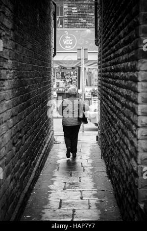 La Photographie de rue autour de Calderdale, Brighouse, West Yorkshire. Banque D'Images