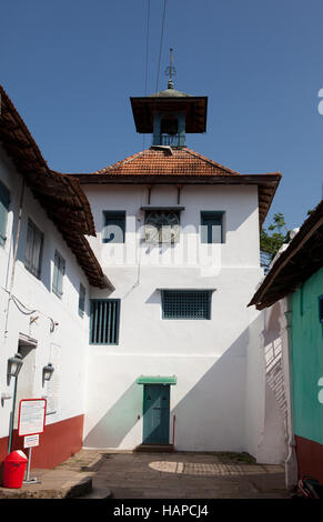 Paradesi Synagoge,(Mattancherry Synagogue) à Kochi, Kerala, Inde Banque D'Images