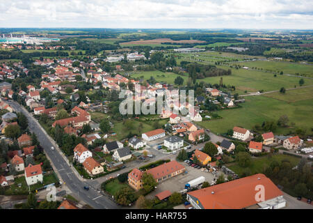 Ville européenne de l'avion Banque D'Images