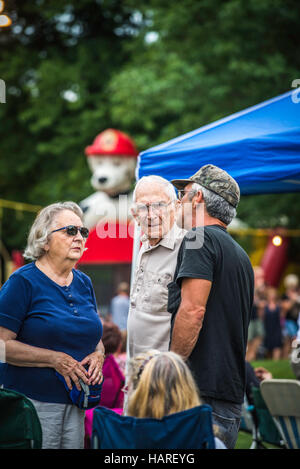 Festival de la tomate boro Washington Banque D'Images