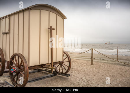 Standesamt, office de l'enregistrement civil allemand, l'île de Norderney, Allemagne, Europe. Banque D'Images