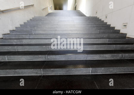 Close up et les détails de l'escalier d'un immeuble moderne Banque D'Images