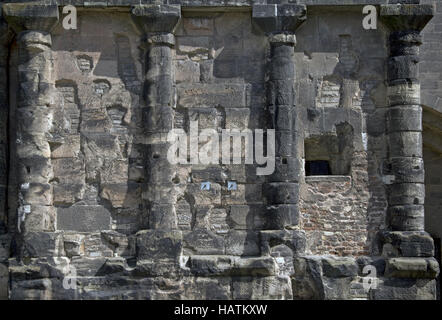 Les colonnes, la Porta Nigra, Treves, Allemagne Banque D'Images