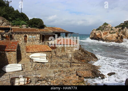 Cala de Deia, Mallorca Banque D'Images