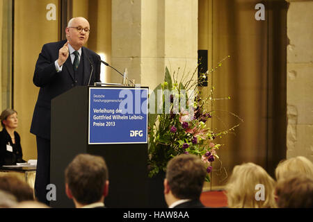 Prix Gottfried Wilhelm Leibniz 2013 Banque D'Images