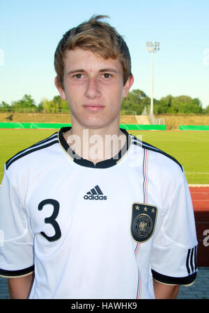 Christopher Lenz - U18 Joueurs National DFB Banque D'Images